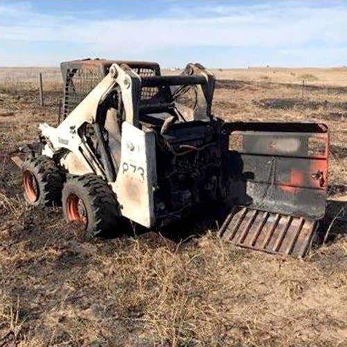 Used Bobcat 873 Skid Steer Loader parts.