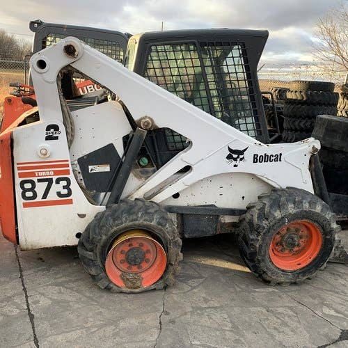 2002 Used Bobcat 873 Skid Steer Loader parts.