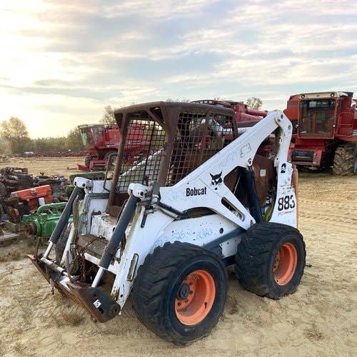 Used Bobcat 883 Skid Steer Loader parts.