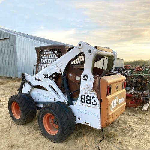 Used Bobcat 883 Skid Steer Loader parts.
