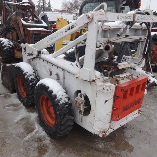 Used Bobcat M600 Skid Steer Loader parts.