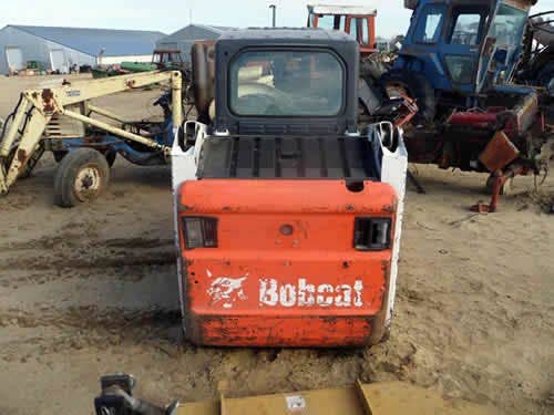 Used Bobcat S130 Skid Steer Loader parts.
