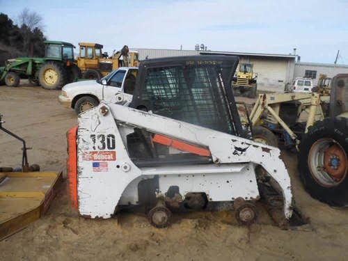 Used Bobcat S130 Skid Steer Loader parts.