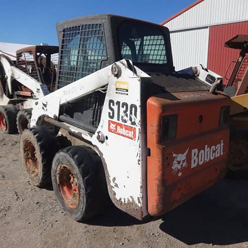 Used Bobcat S130 Skid Steer Loader parts.