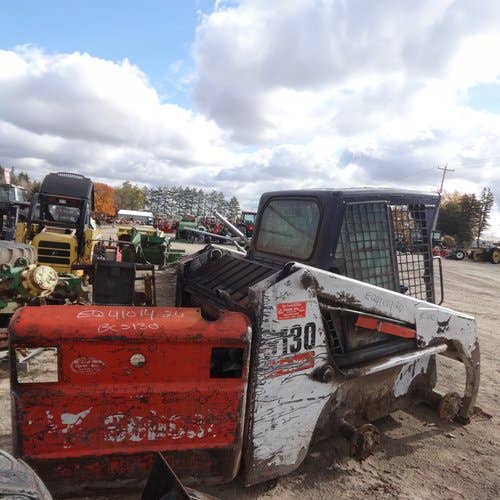 Used Bobcat S130 Skid Steer Loader parts.