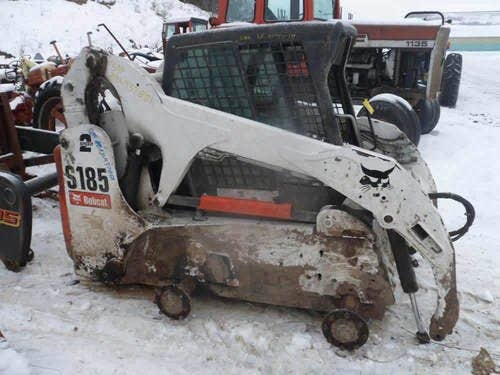 Used Bobcat S185 Skid Steer Loader parts.