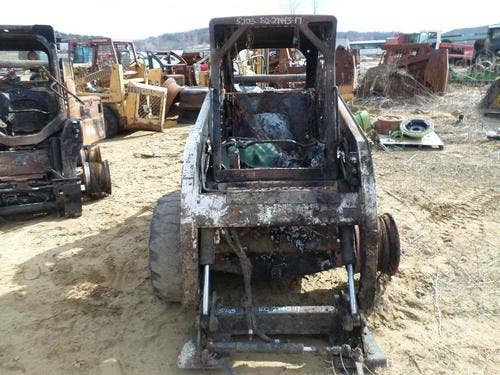 2012 Used Bobcat S205 Skid Steer Loader parts.