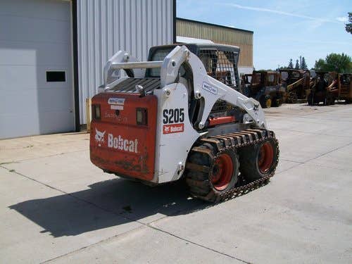 2008 Used Bobcat S205 Skid Steer Loader parts.