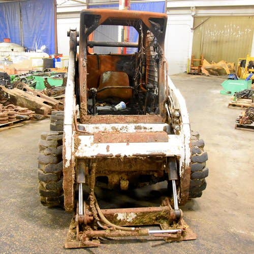 2005 Used Bobcat S205 Skid Steer Loader parts.