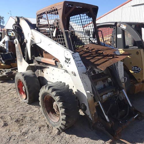 Used Bobcat S250 Skid Steer Loader parts.
