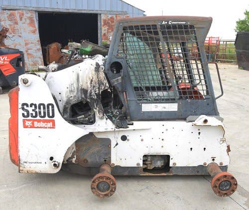 Used Bobcat S300 Skid Steer Loader parts.