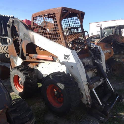 Used Bobcat S300 Skid Steer Loader parts.
