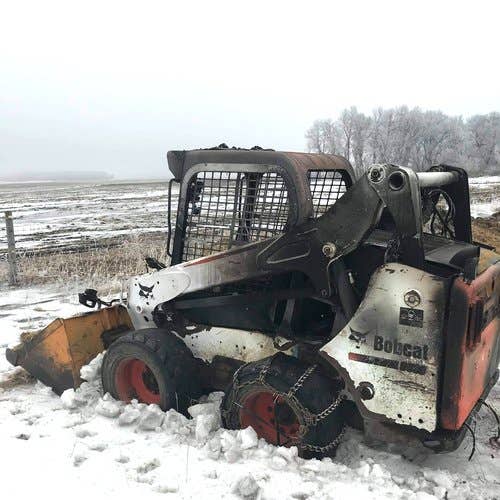 Used Bobcat S530 Skid Steer Loader parts.