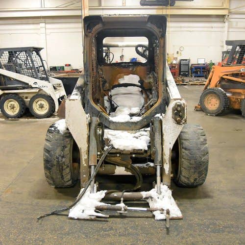 Used Bobcat S530 Skid Steer Loader parts.