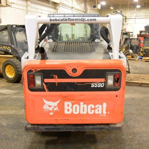 2015 Used Bobcat S590 Skid Steer Loader parts.