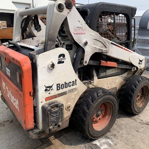 2013 Used Bobcat S590 Skid Steer Loader parts.