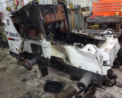 2012 Used Bobcat S650 Skid Steer Loader parts.