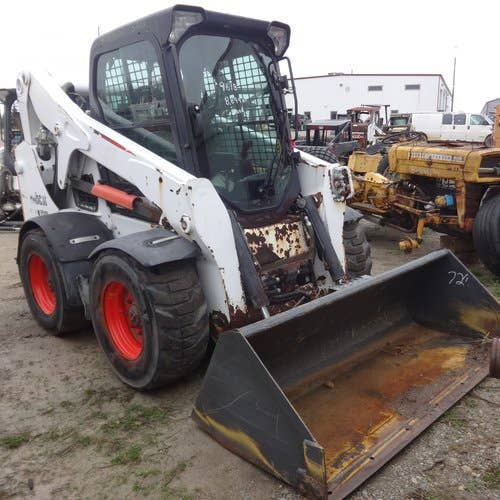 Used Bobcat S650 Skid Steer Loader parts.
