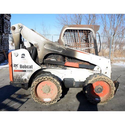 2014 Used Bobcat S850 Skid Steer Loader parts.
