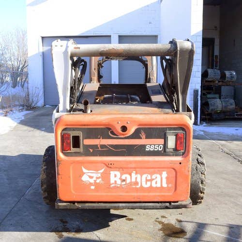 2014 Used Bobcat S850 Skid Steer Loader parts.