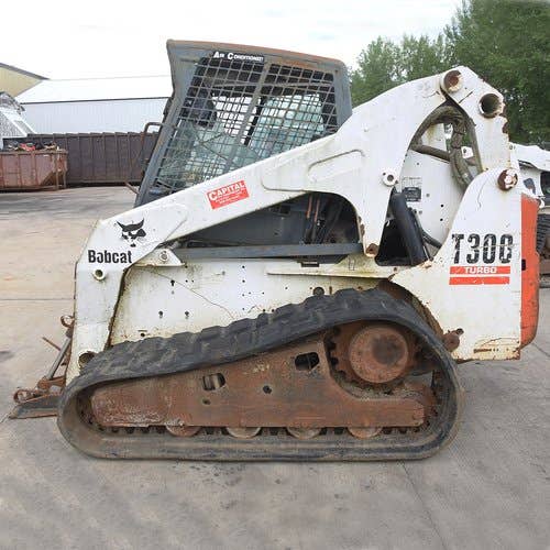 Used Bobcat T300 Skid Steer Loader parts.