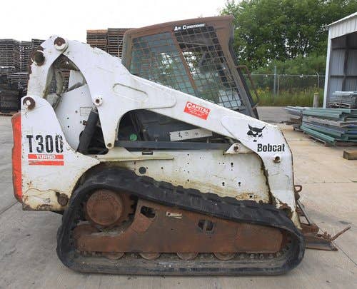 Used Bobcat T300 Skid Steer Loader parts.