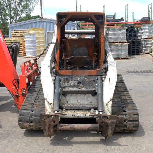 2009 Used Bobcat T300 Skid Steer Loader parts.
