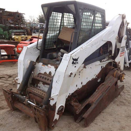 Used Bobcat T300 Skid Steer Loader parts.