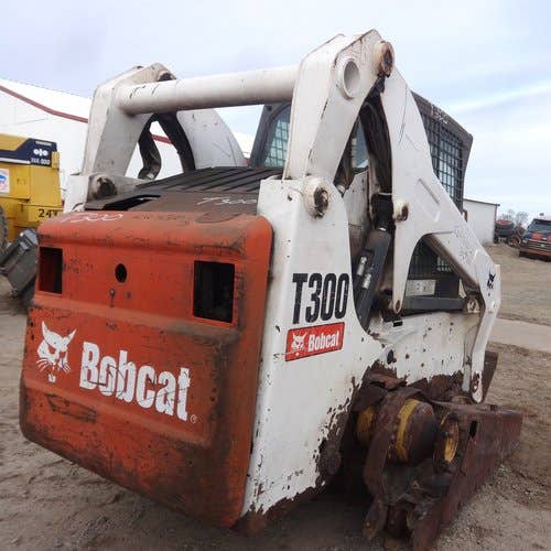 Used Bobcat T300 Skid Steer Loader parts.
