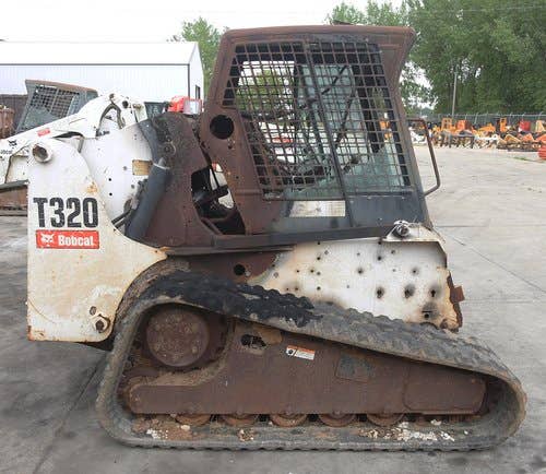 2008 Used Bobcat T320 Skid Steer Loader parts.