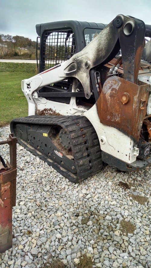 Used Bobcat T750 Skid Steer Loader parts.