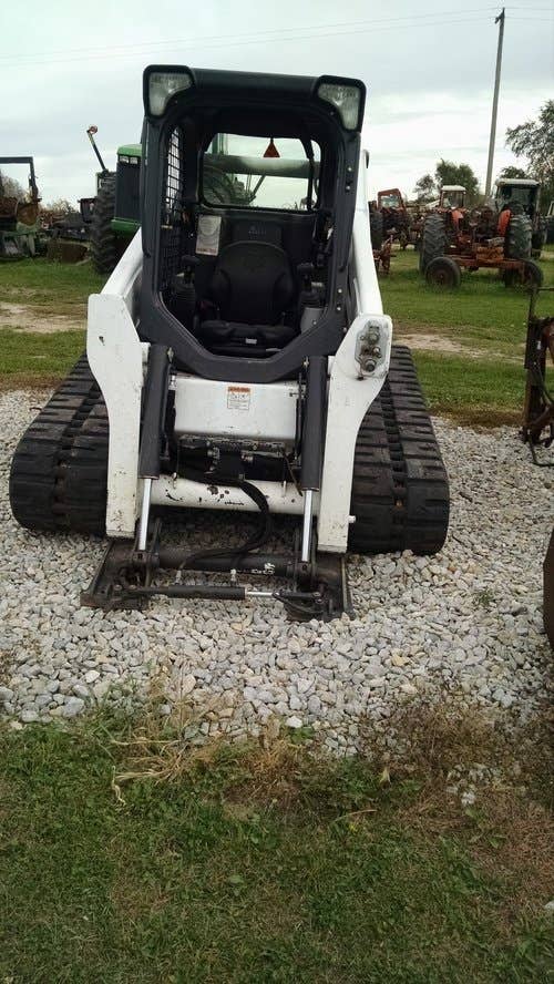 Used Bobcat T750 Skid Steer Loader parts.