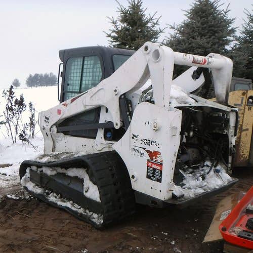 Used Bobcat T770 Skid Steer Loader parts.