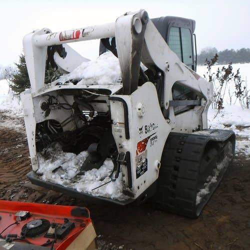 Used Bobcat T770 Skid Steer Loader parts.