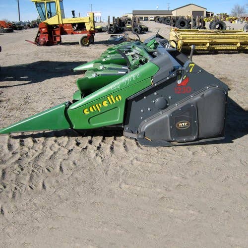 2017 Used Capello QuasarF12 Header parts.
