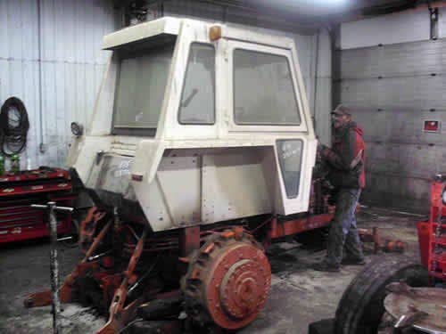 Used Case 1175 Tractor parts.