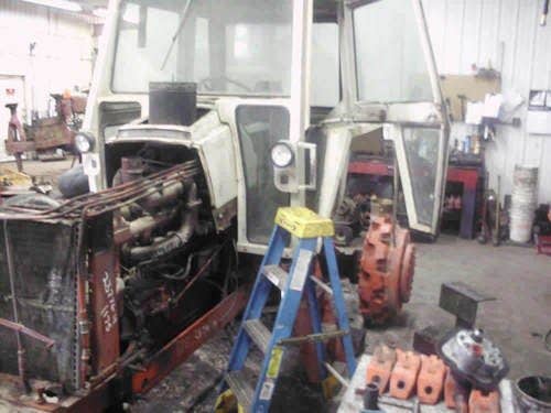 Used Case 1175 Tractor parts.