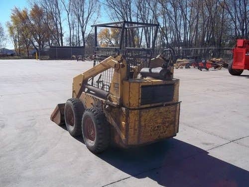 Used Case 1737 Skid Steer Loader parts.