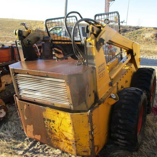 Used Case 1737 Skid Steer Loader parts.