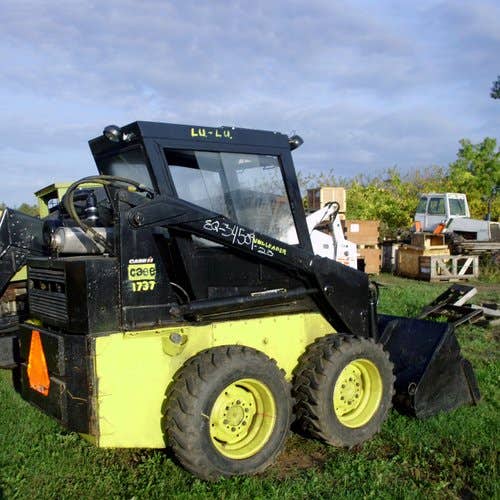 Used Case 1737 Skid Steer Loader parts.