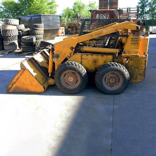 Used Case 1737 Skid Steer Loader parts.
