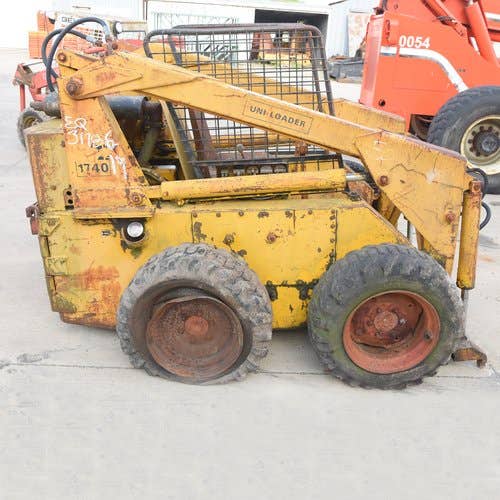 Used Case 1740 Skid Steer Loader parts.