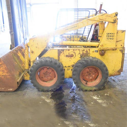 Used Case 1740 Skid Steer Loader parts.