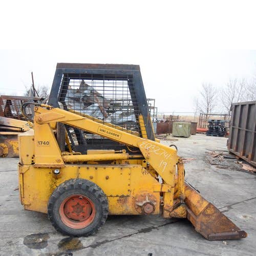 Used Case 1740 Skid Steer Loader parts.