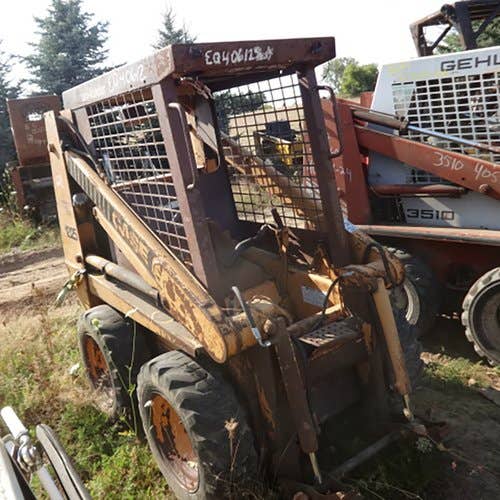 Used Case 1825 Skid Steer Loader parts.