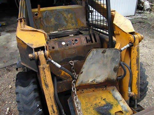 Used Case 1830 Skid Steer Loader parts.
