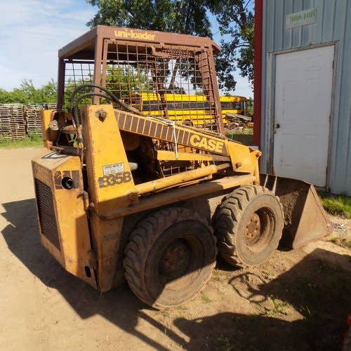 Used Case 1830 Skid Steer Loader parts.
