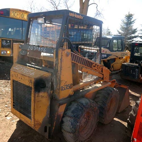 Used Case 1835B Skid Steer Loader parts.
