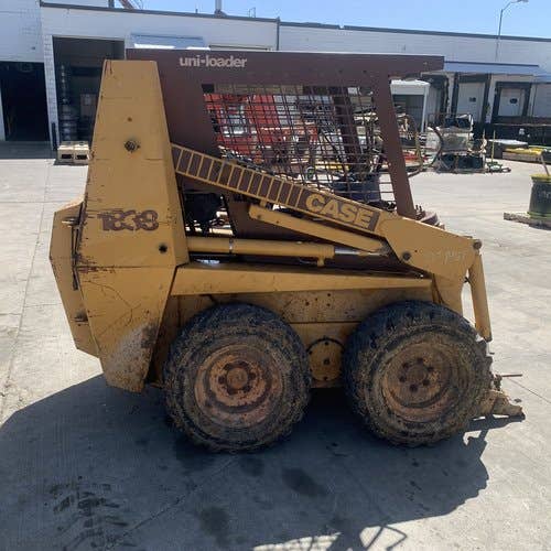 Used Case 1838 Skid Steer Loader parts.