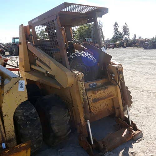 Used Case 1838 Skid Steer Loader parts.